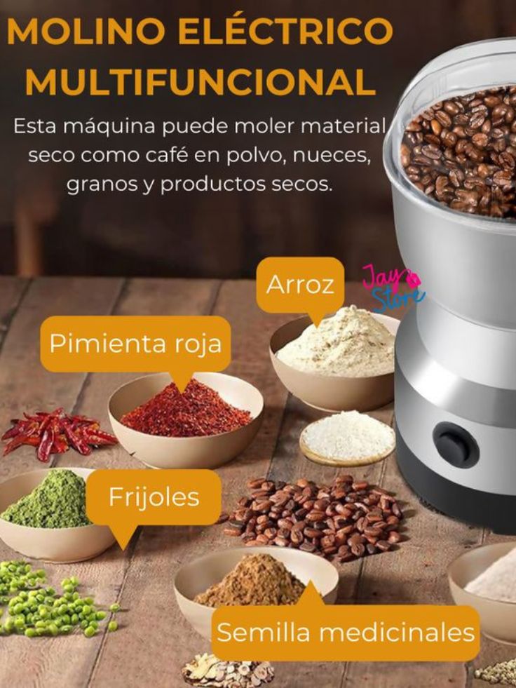 Molino Moledor De Café Y Especias