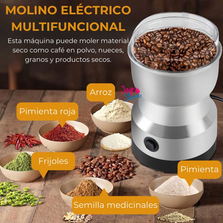 Molino Moledor De Café Y Especias